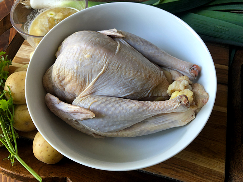Roasted Pheasant with Honey Butter
