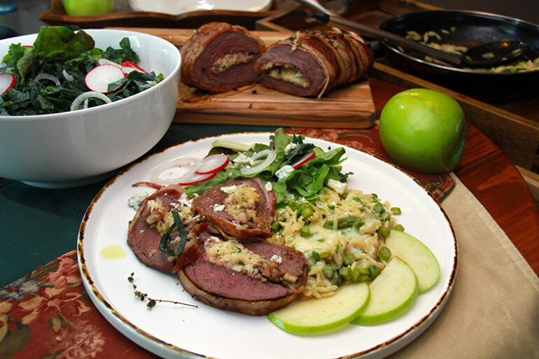 Apple Elk EyeofRound Wild Game Cuisine NevadaFoodies