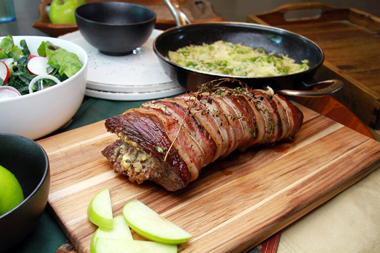 Apple Elk EyeofRound Wild Game Cuisine NevadaFoodies