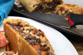 Ground Venison Wellington