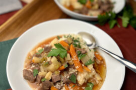 Slow Cooker Elk Stew