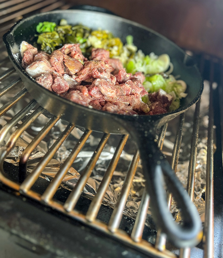 Wild Duck Chile Verde Stew