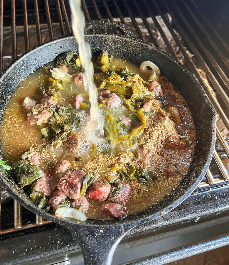 Wild Duck Chile Verde Stew