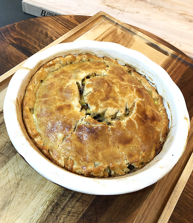 Venison Meat Pie