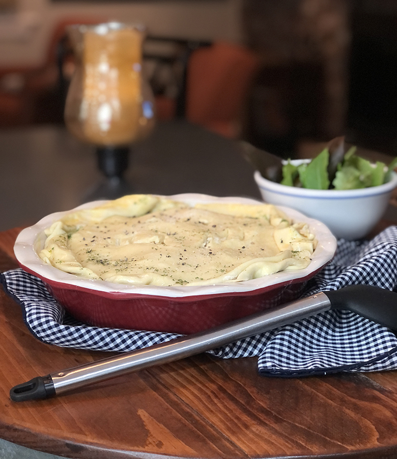 Hearty Ground Venison Meat Pie