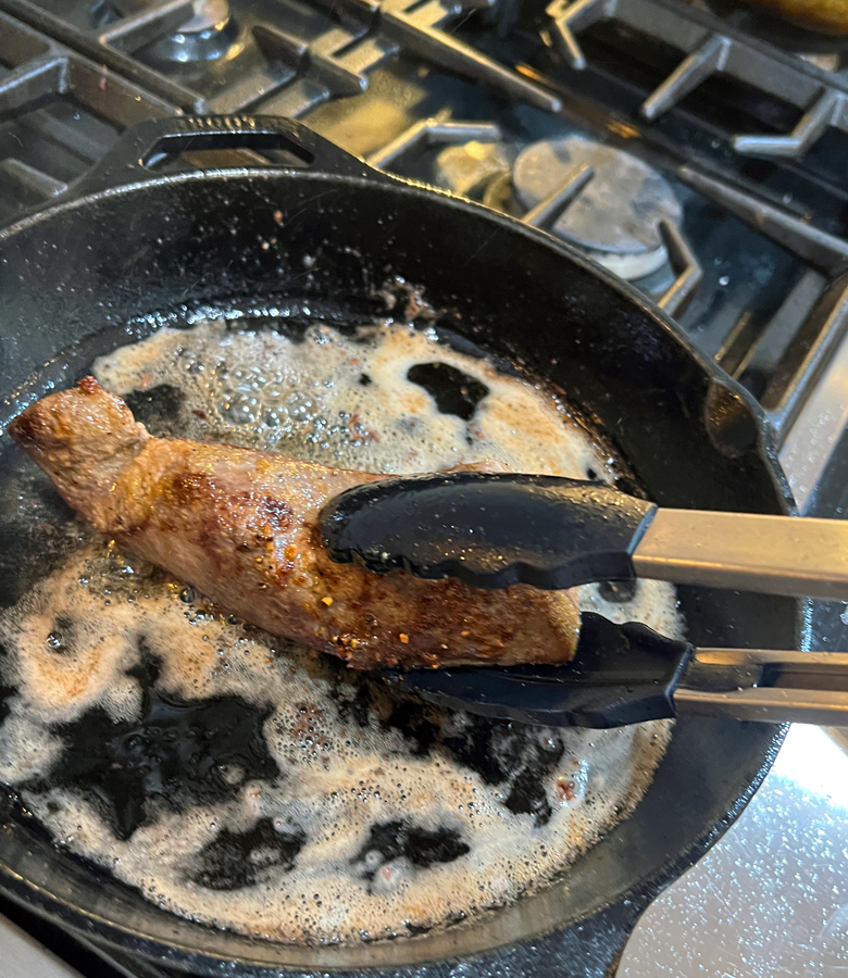 Easy Antelope Backstrap with Gremolata