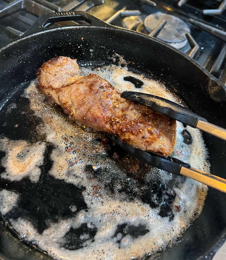 Easy Antelope Backstrap with Gremolata