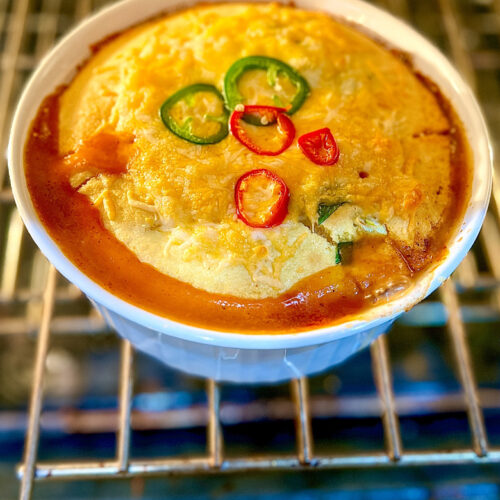 Antelope Chili & Cornbread Chili Casserole