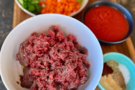 Antelope Chili & Cornbread Chili Casserole