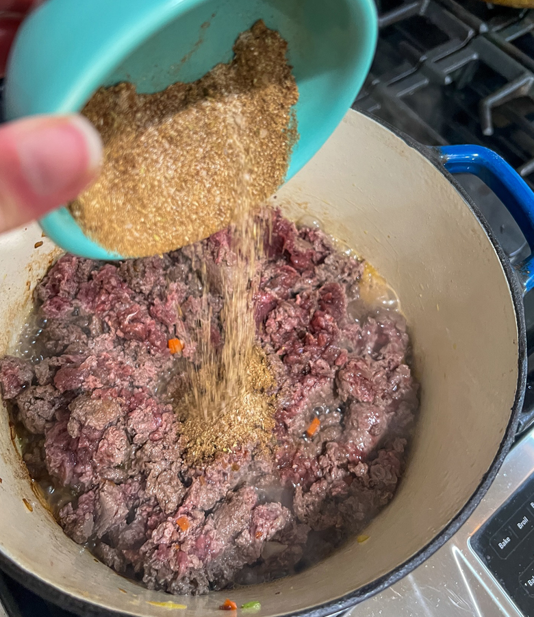 Antelope Chili & Cornbread Chili Casserole