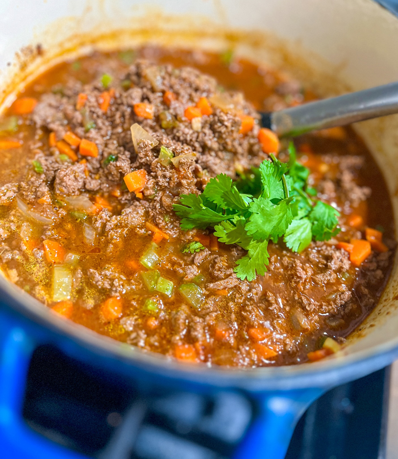 Antelope Chili & Cornbread Chili Casserole