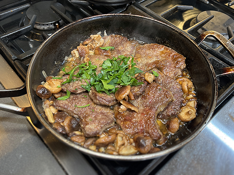 Antelope Marsala Recipe – Tender Top Round Steaks