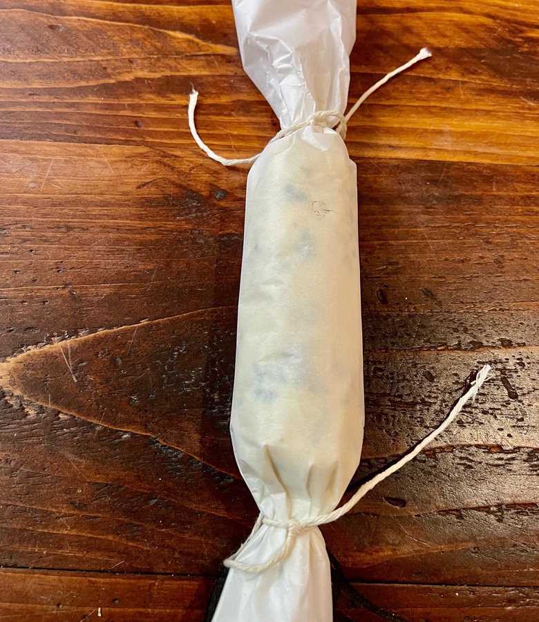 Seared Antelope Steak with Blue Cheese Compound Butter