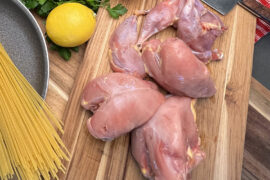 Instant Pot Whole Chukar Piccata