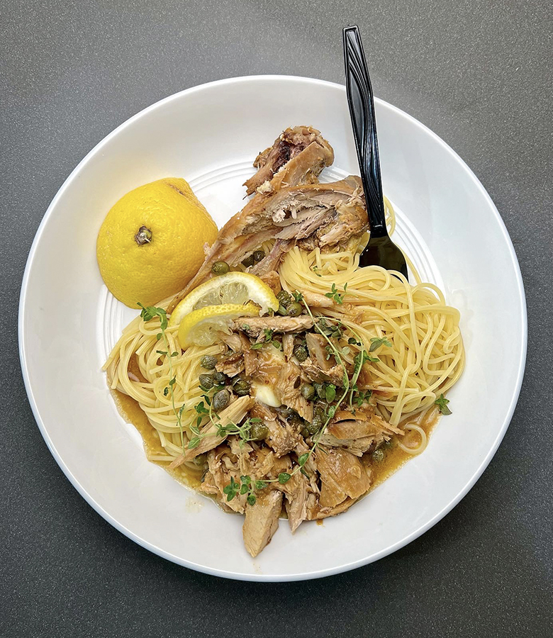 Instant Pot Whole Chukar Piccata
