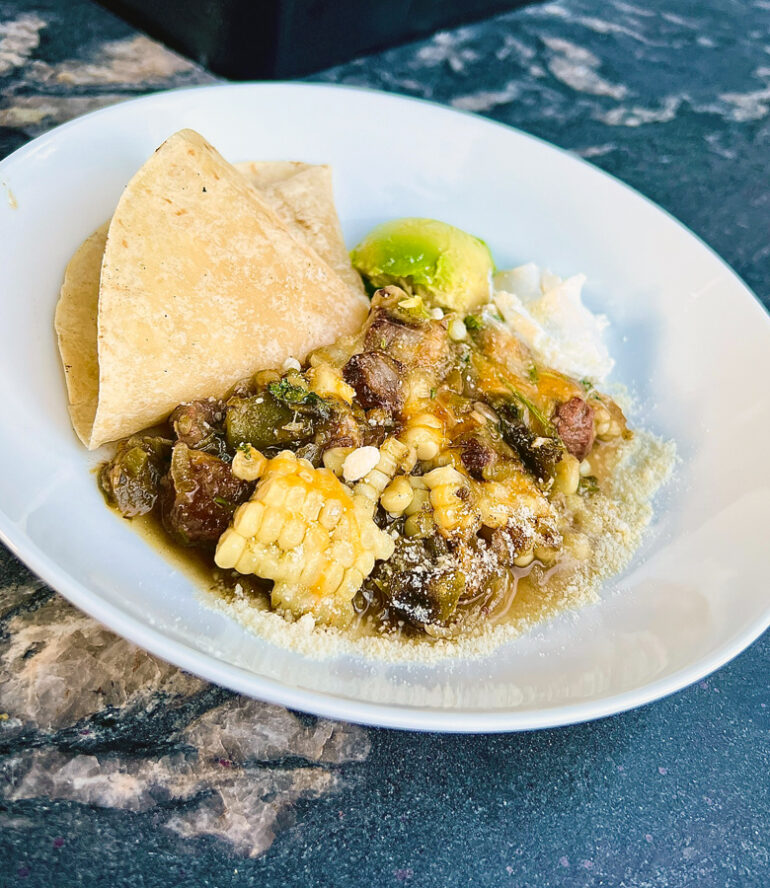 Deer Chile Verde is a hearty wild game stew