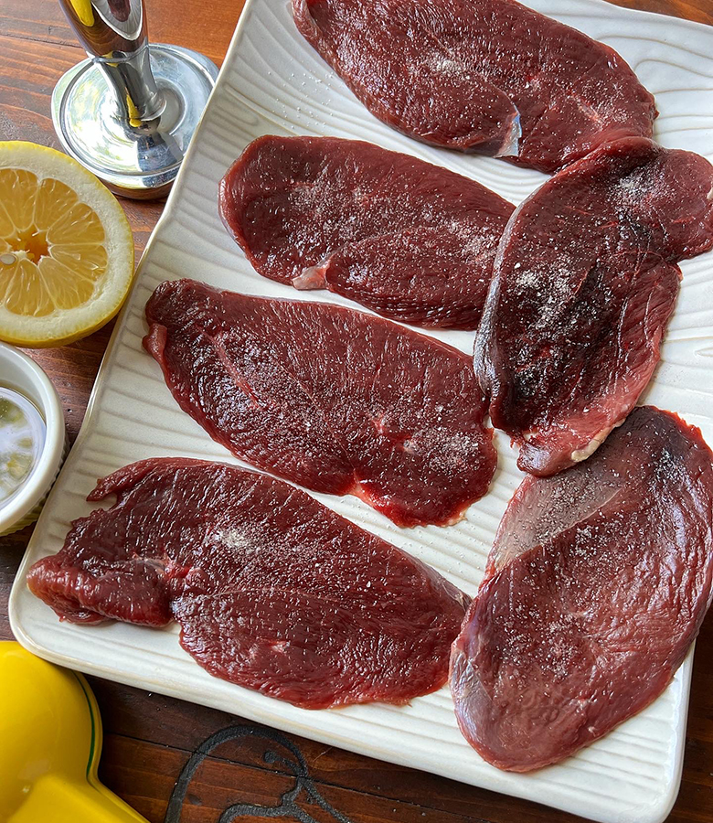 Specklebelly Goose Piccata