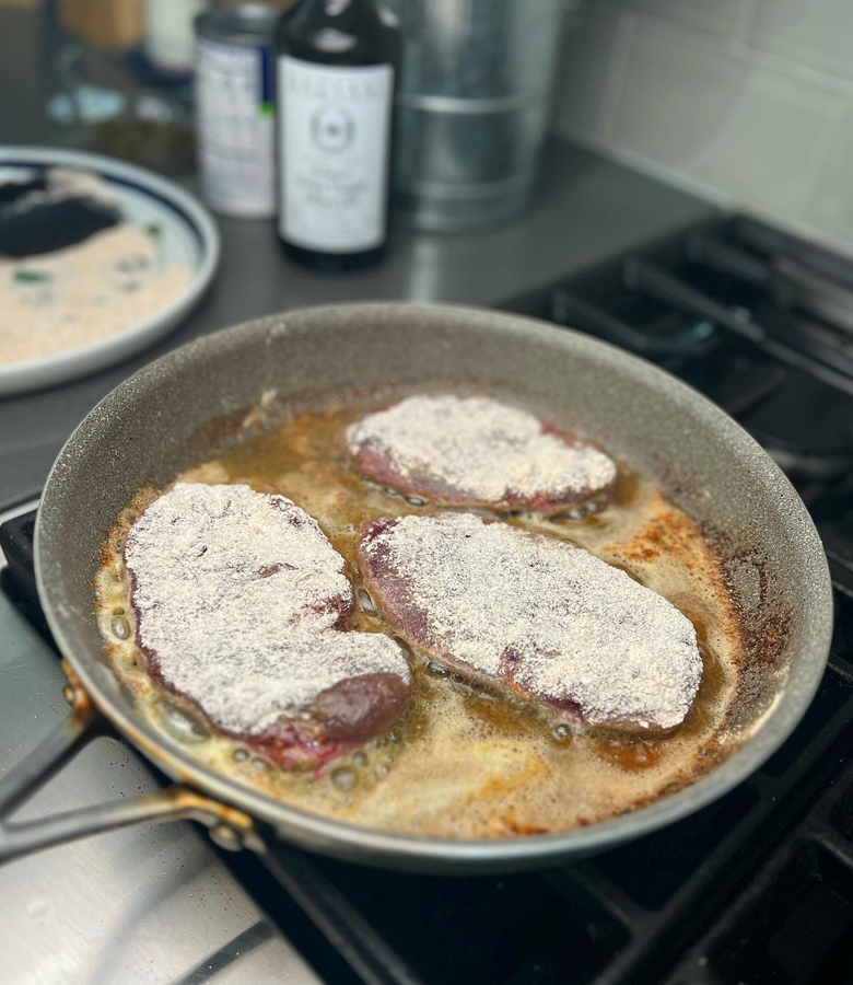 Specklebelly Goose Piccata