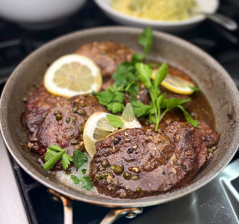 Specklebelly Goose Piccata