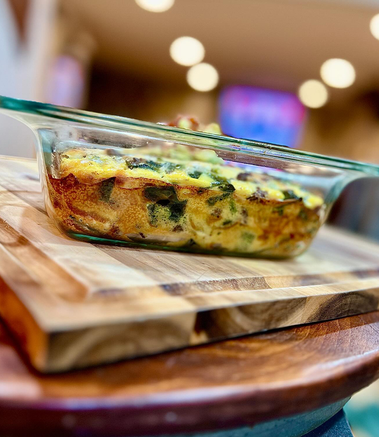 Ground Venison Chile Relleno Casserole