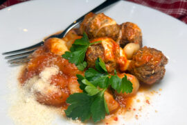 Venison Meatballs & Gnocchi