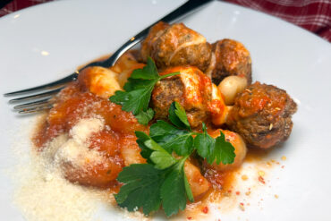 Venison Meatballs & Gnocchi