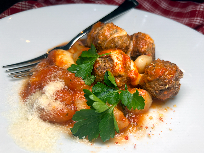 Venison Meatballs & Gnocchi