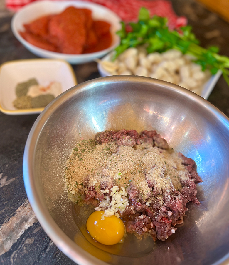 Venison Meatballs & Gnocchi