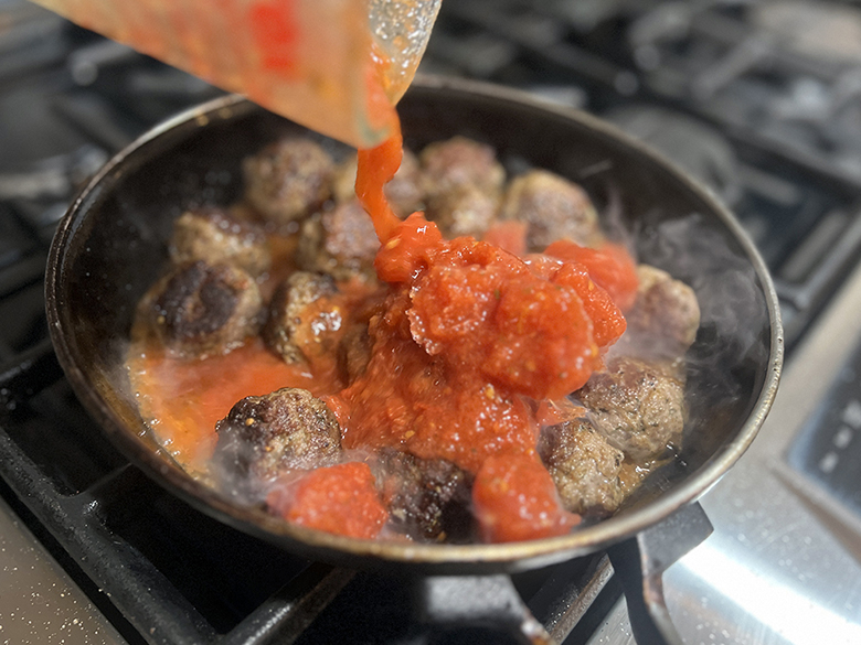 Venison Meatballs & Gnocchi