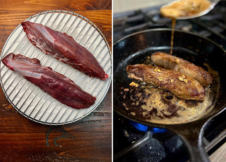 Pan Searing Venison for Beginners
