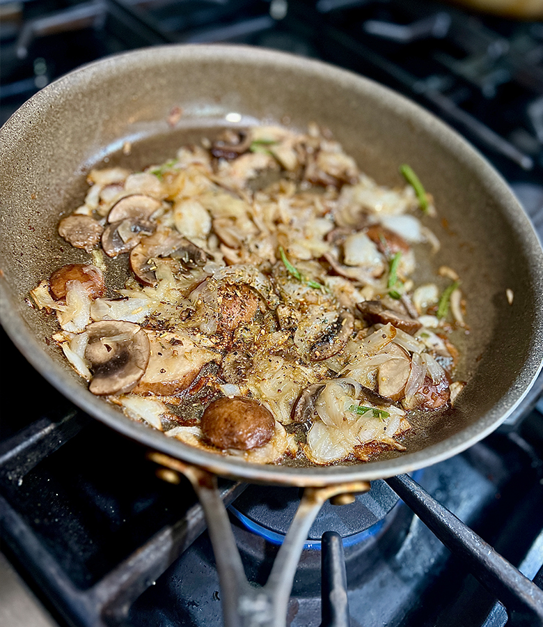 Classic Elk Meatloaf with Mushroom Gravy