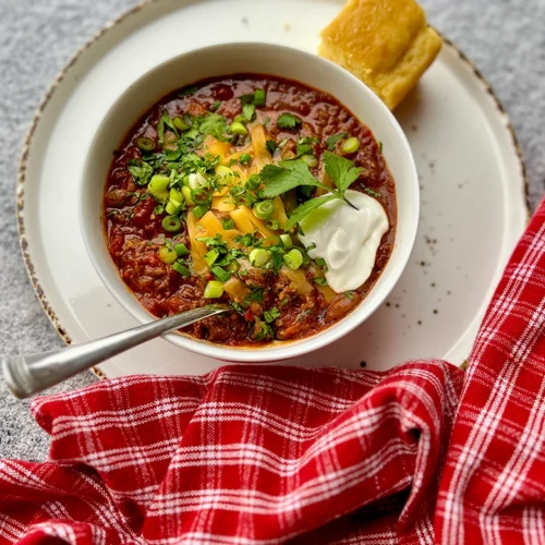 Ground Venison Chili - Wild Game Chili