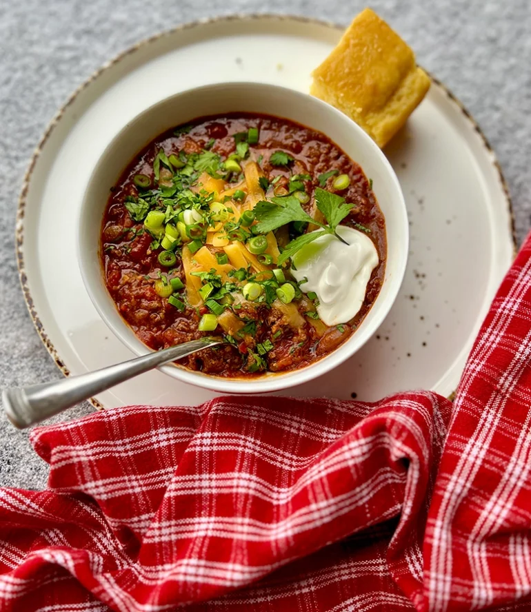 Ground Venison Chili - Wild Game Chili