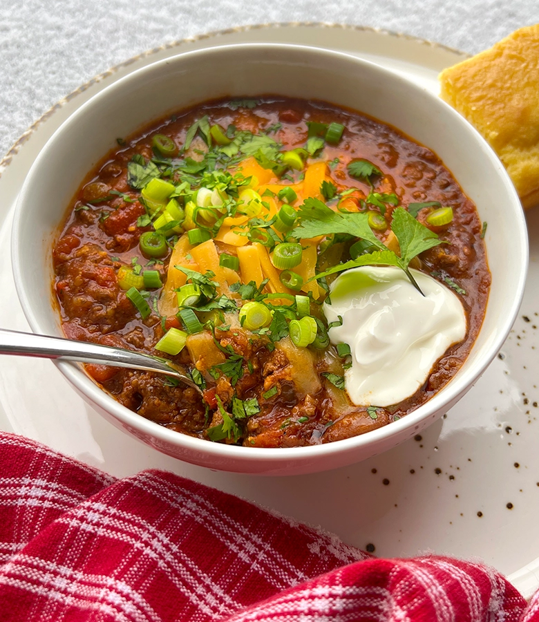 Ground Venison Chili - Wild Game Chili