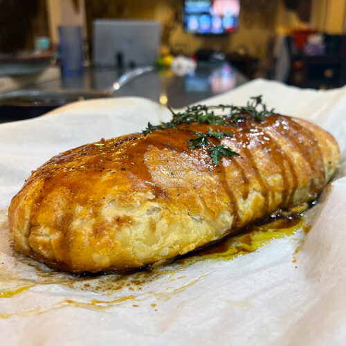 Ground Venison Puff Pastry