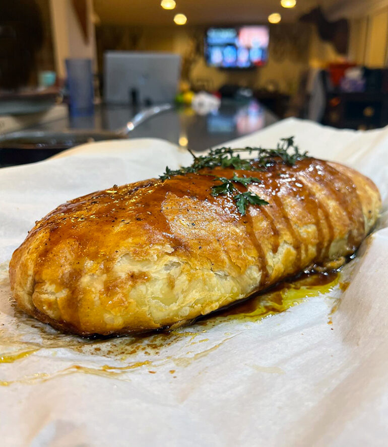 Ground Venison Puff Pastry